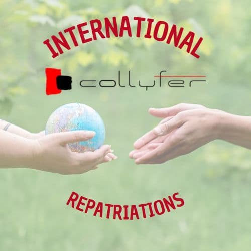 logo COLLYFER REPATRIATIONS INTERNATIONAL