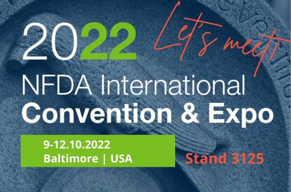 Meet us at the NFDA Convention & Expo 2022